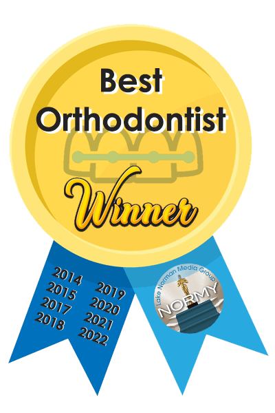 2022 Normy Award Winner for Lake Norman Best Orthodontist